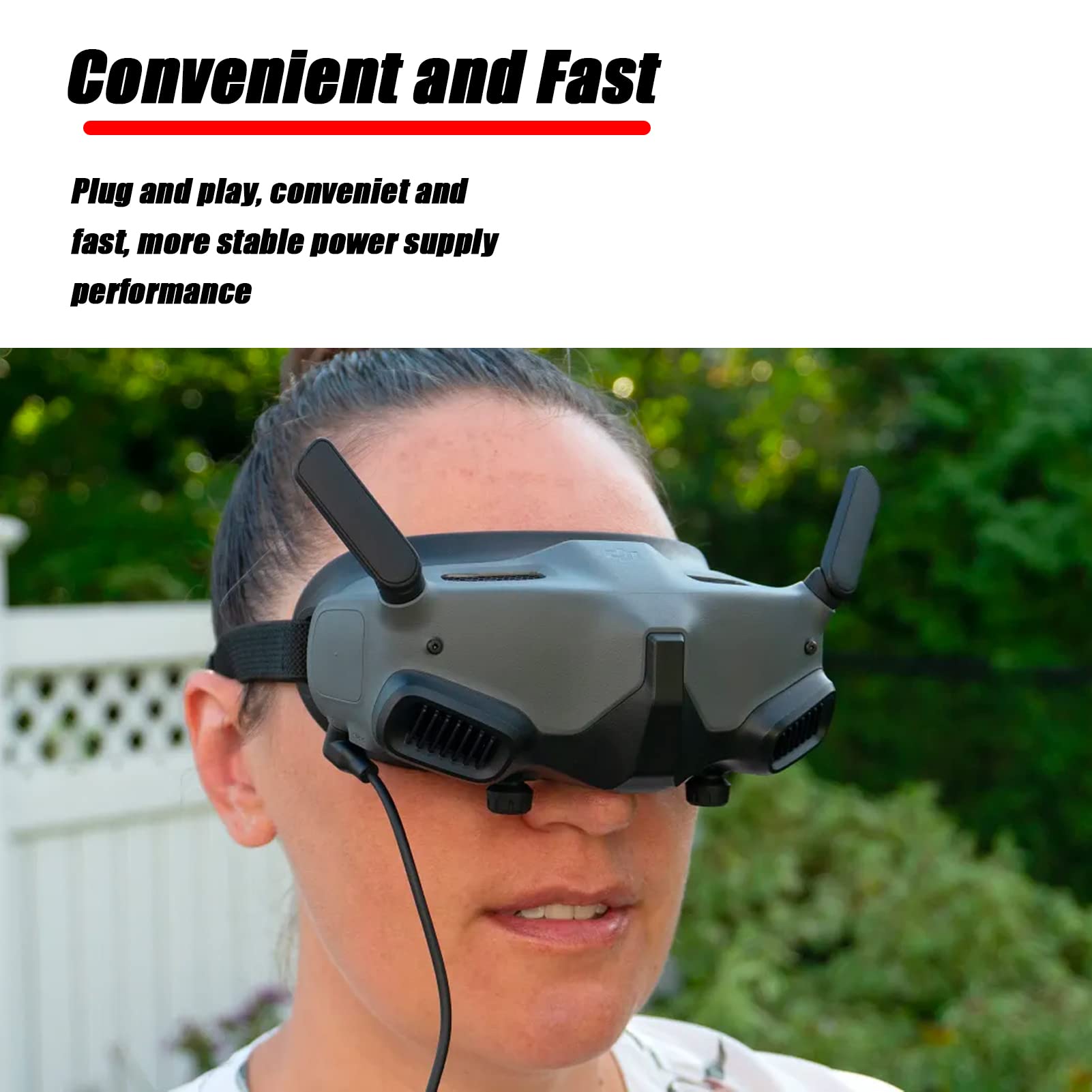 Amazon.com: Goggles 2 Power Cable for DJI Avata Pro-View Combo FPV